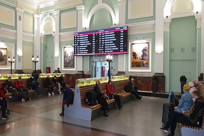 Moscow-Kursky Train Station